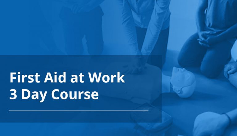First Aid at Work 3 Day Course – Care Training South Wales